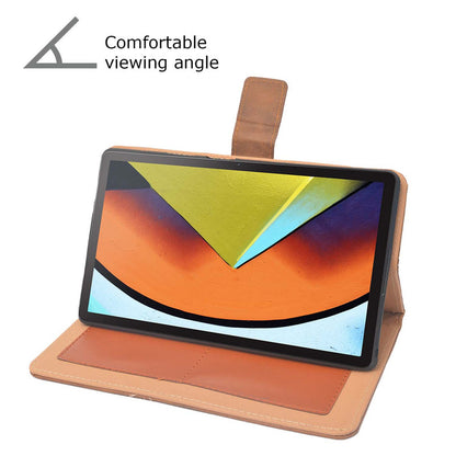 Protective Leather Case Viewing Stand and Card