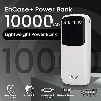 Power Bank 10000mAh with 4 Built-in Charging Cables