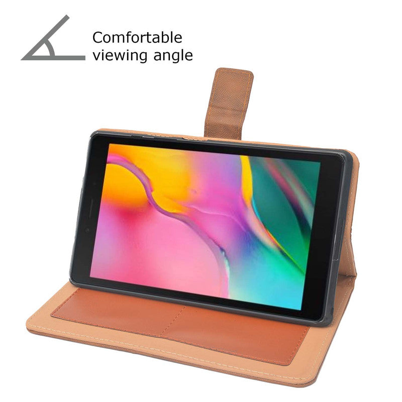 Protective Leather Case with Viewing Stand and Card Slots Flip Cover for Samsung Galaxy Tab A 8" 2019 SM-T290/SM-T295Tablet