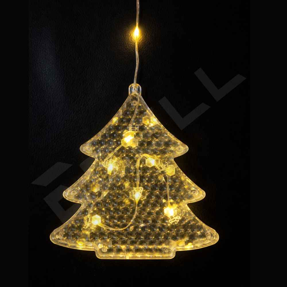 Warm White Christmas Curtain Light