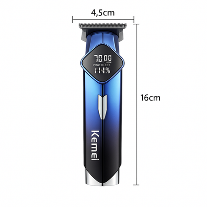 Kemei TitanTrim Precision Groomer in Stainless Steel
