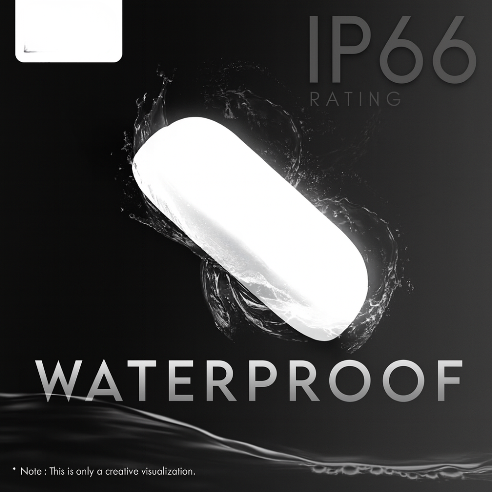 10W Bulkhead LED Light – Aluminium Body