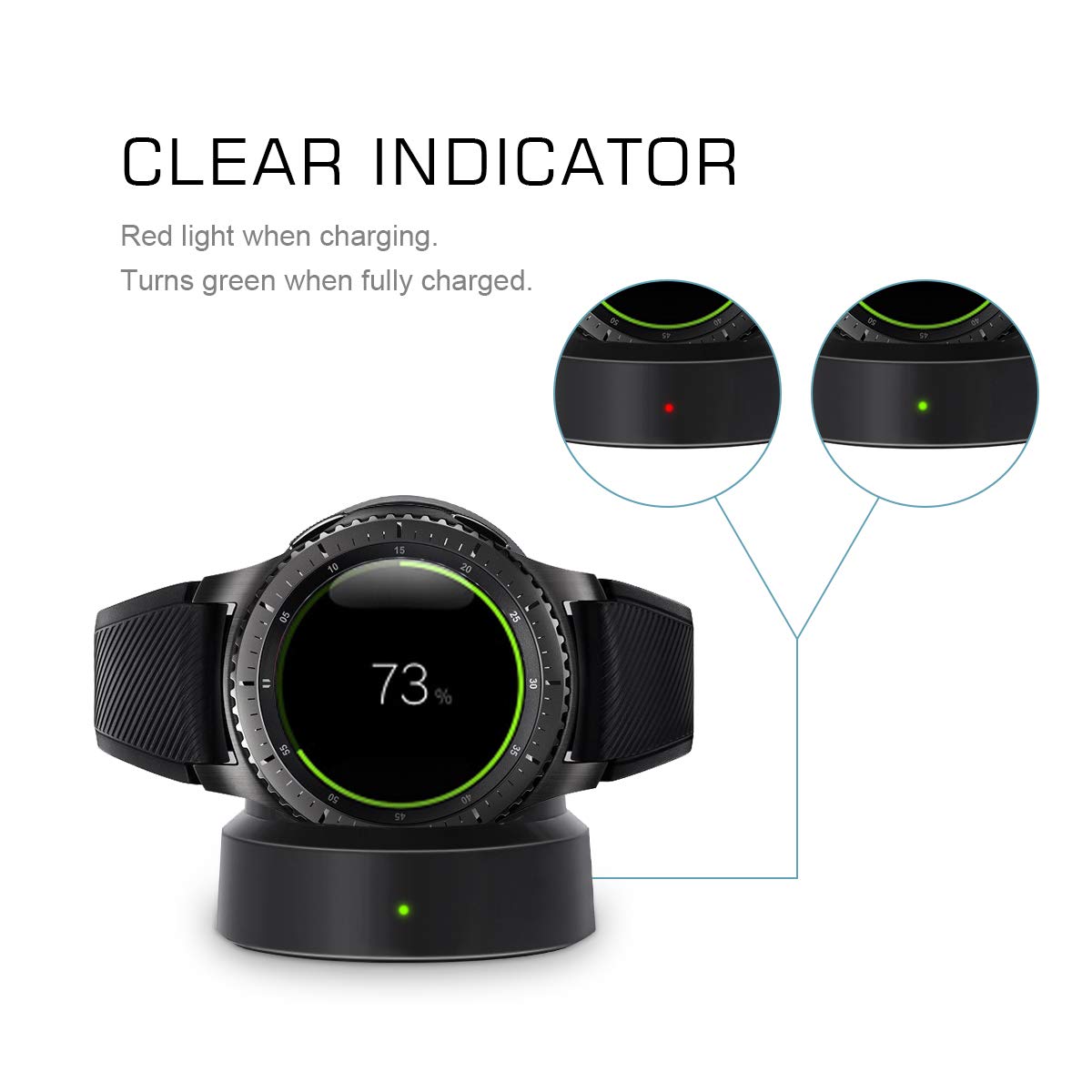 Universal Wireless Charging Magnetic Dock Charger for