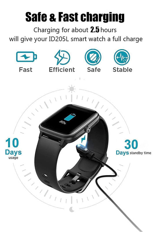 USB Magnetic 2 pin Charger Compatible with Fire-Boltt Blizzard Smart Watch