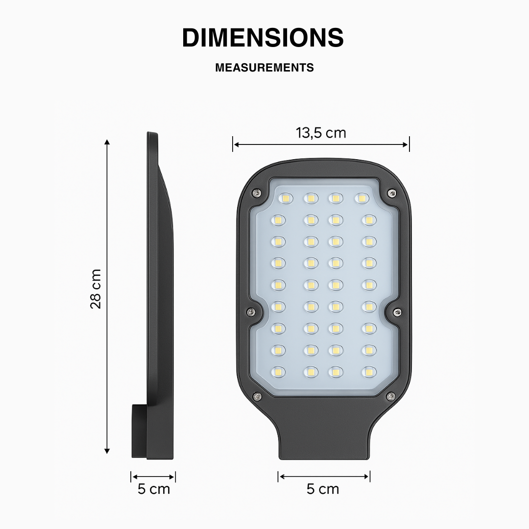 24W LED Street Light – Bright, Efficient & Weatherproof