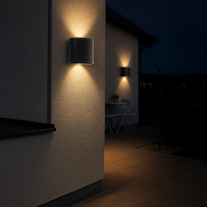 2W Up-Down Warm White LED Wall Light