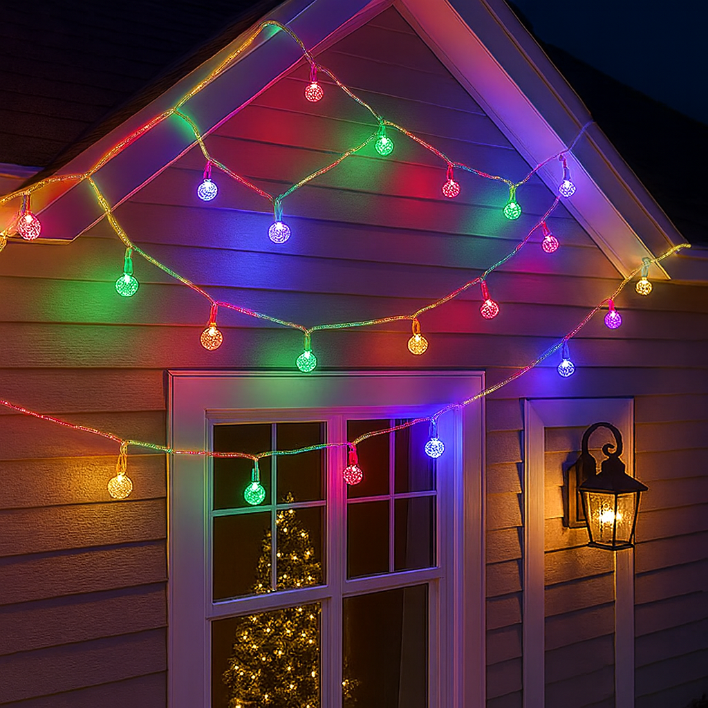 30m 110 Bulb RGB Color Ball String