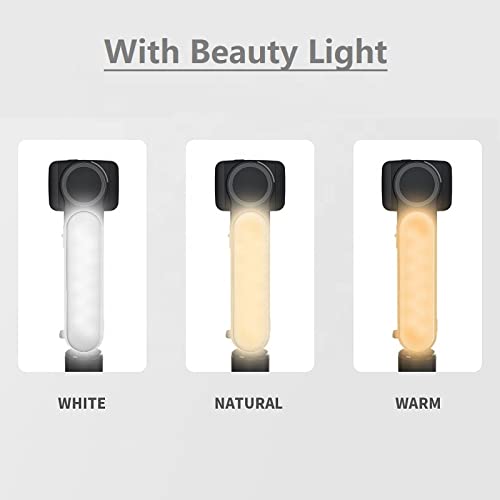 Foldable Mini Handheld Selfie Stick Tripod Smartphone 1-Axis Gimbal Stabilizer with Multifunction Remote 360?Automatic Rotation for iPhone Android