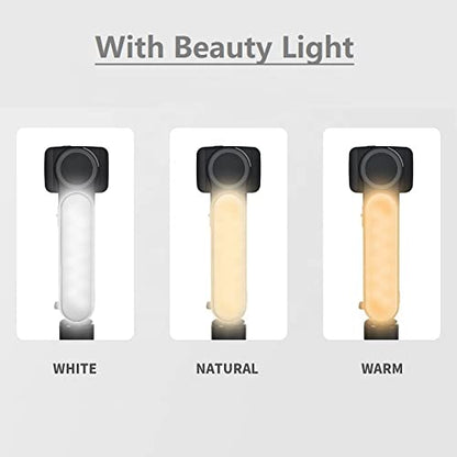 Foldable Mini Handheld Selfie Stick Tripod Smartphone 1-Axis Gimbal Stabilizer with Multifunction Remote 360?Automatic Rotation for iPhone Android