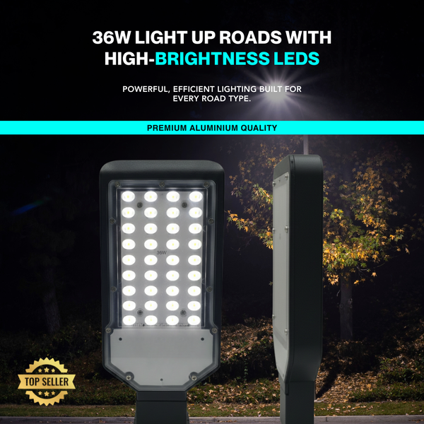 36W LED Street Light – High-Brightness Road Lighting