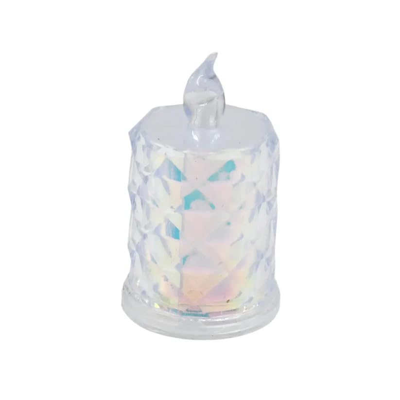 Oblivion Festive Lighting for Any Occasion: 1 Pack LED Tealight Candles – Flameless Battery Operated Candles – Warm White Glow – Safe & Long-Lasting – Home Décor, Parties, Weddings, Festivals & More