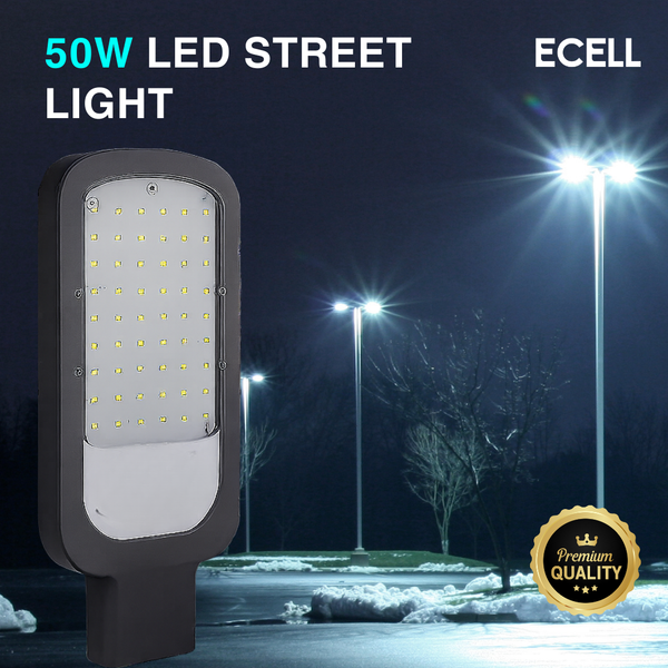 50W LED Street Light – High-Brightness Outdoor Lighting