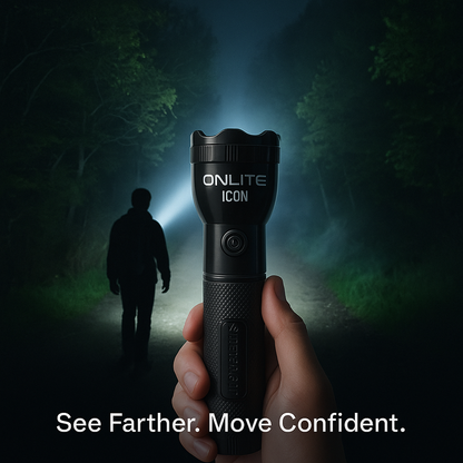 30W Hi-Watt LED Flashlight Mini USB Rechargeable, 2 Light Modes