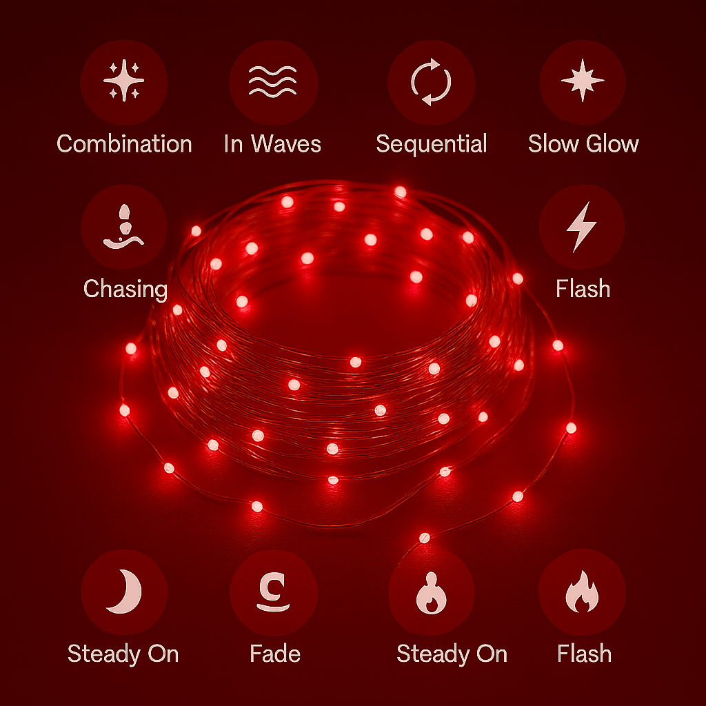 100-LED Multicolor Christmas Fairy Lights