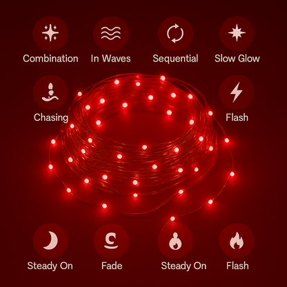 100-LED Multicolor Christmas Fairy Lights