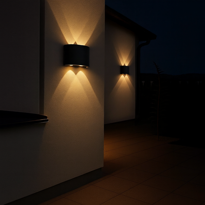 4W Warm White LED Up-Down Wall Sconce