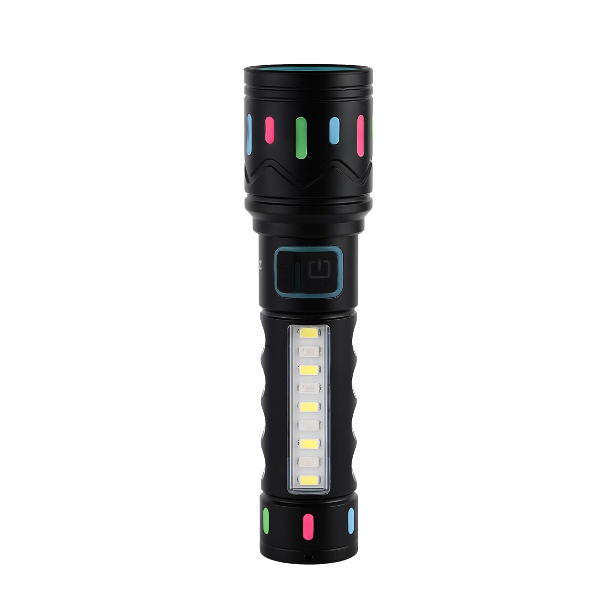 100W Type-C LED Telescopic Zoom Flashlight