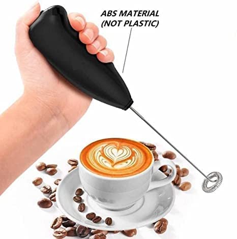 Swifther Handheld Coffee Frother Electric Milk Frother for Lattes Shakes Mini Foamer for Cappuccino, Frappe, Matcha, Egg Beater Hand Blender