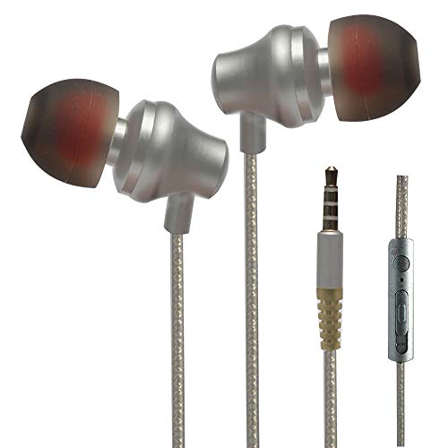 Marley Hudson Metal Body Wired Noise cancellation Earphones with Mic & Volume control