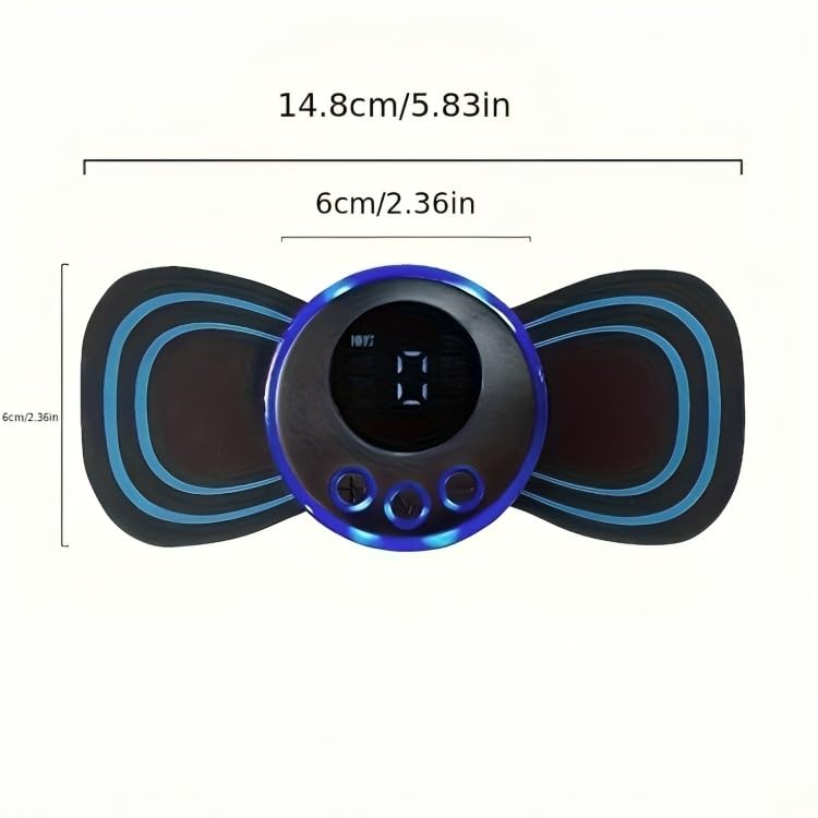 Full Body Mini Butterfly TENS Massager with 8 Mode