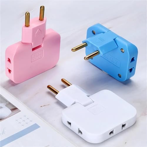 3 in 1 -180 Degree Rotatable Mini Slim Outlet Adapter