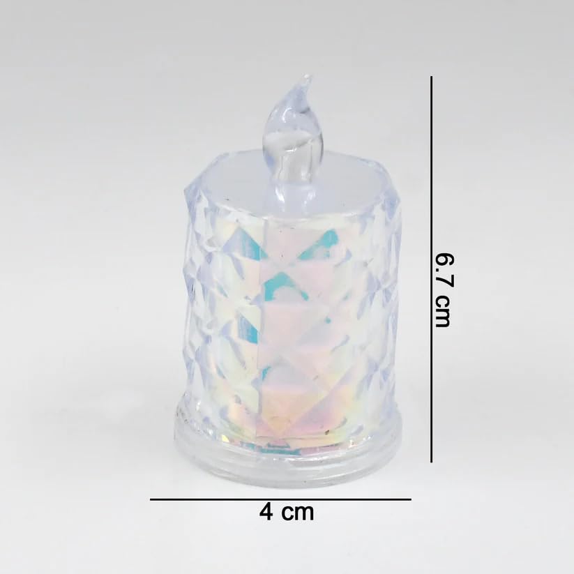 CandleAura LED Tealight Set Realistic Flame Cozy