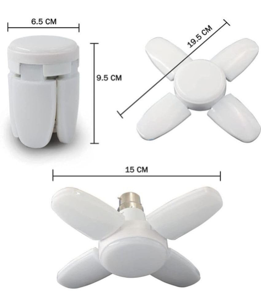 15W Fan Shape Led Bulb Upto 855% Energy Saving Ceiling Bulb Lights
