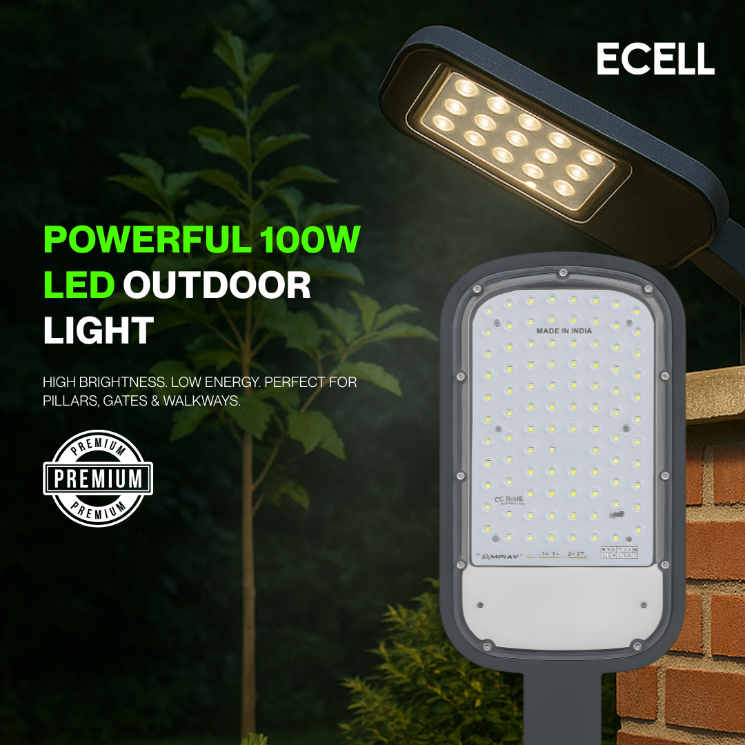100W LED Street Light – Bright Roads, Safer Nights