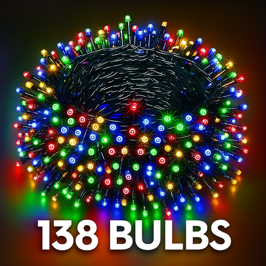 138 Bulb Multicolour Festival Lights