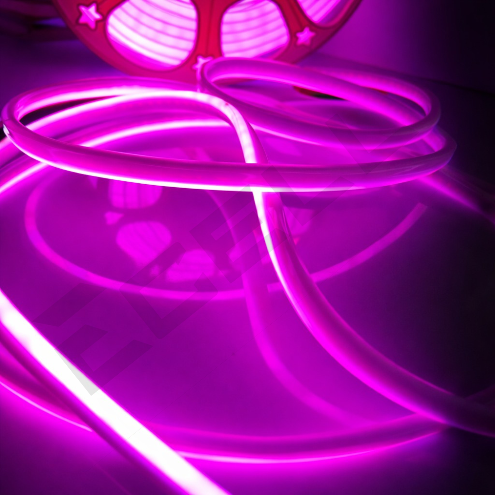 12MM THICK 220V SMD Pink Neon Rope Light