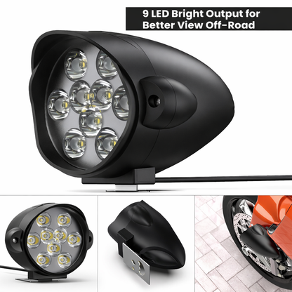 9 LED Bike Light Flicker – High Brightness (Pack of 2)
