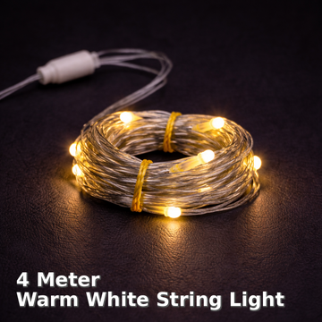 4 Meter Warm White String Light