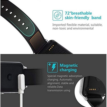 USB Magnetic 4 pin Charging Cable Compatible with Fire-Boltt Invincible Plus Smart Watch