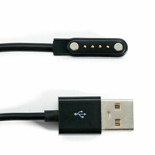USB Magnetic 4 pin Charging Cable Compatible with Fire-Boltt Infinity Smart Watch
