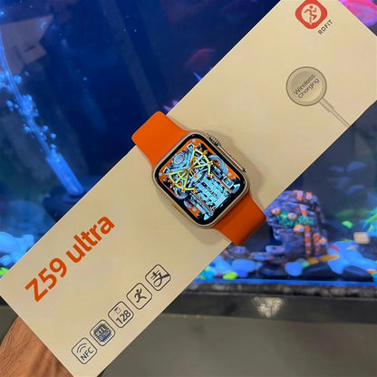 8Ultra Max Smartwatch | 45 mm | Dual Straps | With Scrolling And Wireless Charger