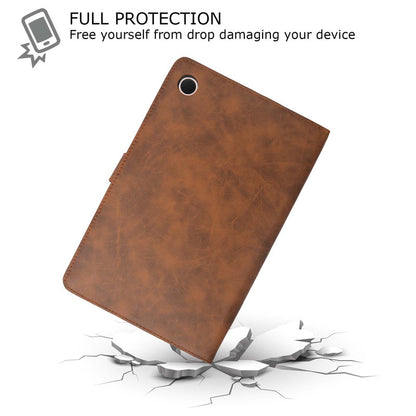 Protective Leather Case Viewing Stand and Card