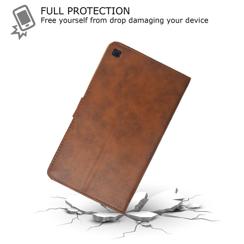 Protective Leather Case with Viewing Stand and Card Slots Flip Cover for Samsung Galaxy Tab A 8" 2019 SM-T290/SM-T295Tablet