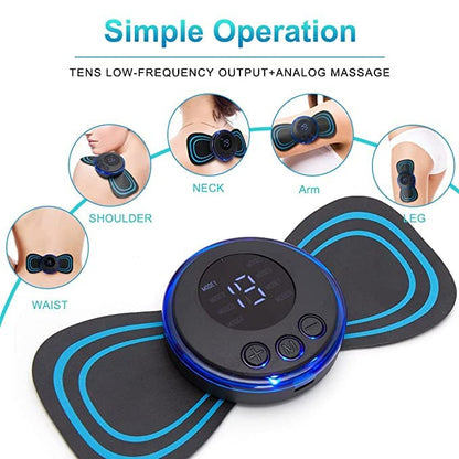 Full Body Mini Butterfly TENS Massager with 8 Mode