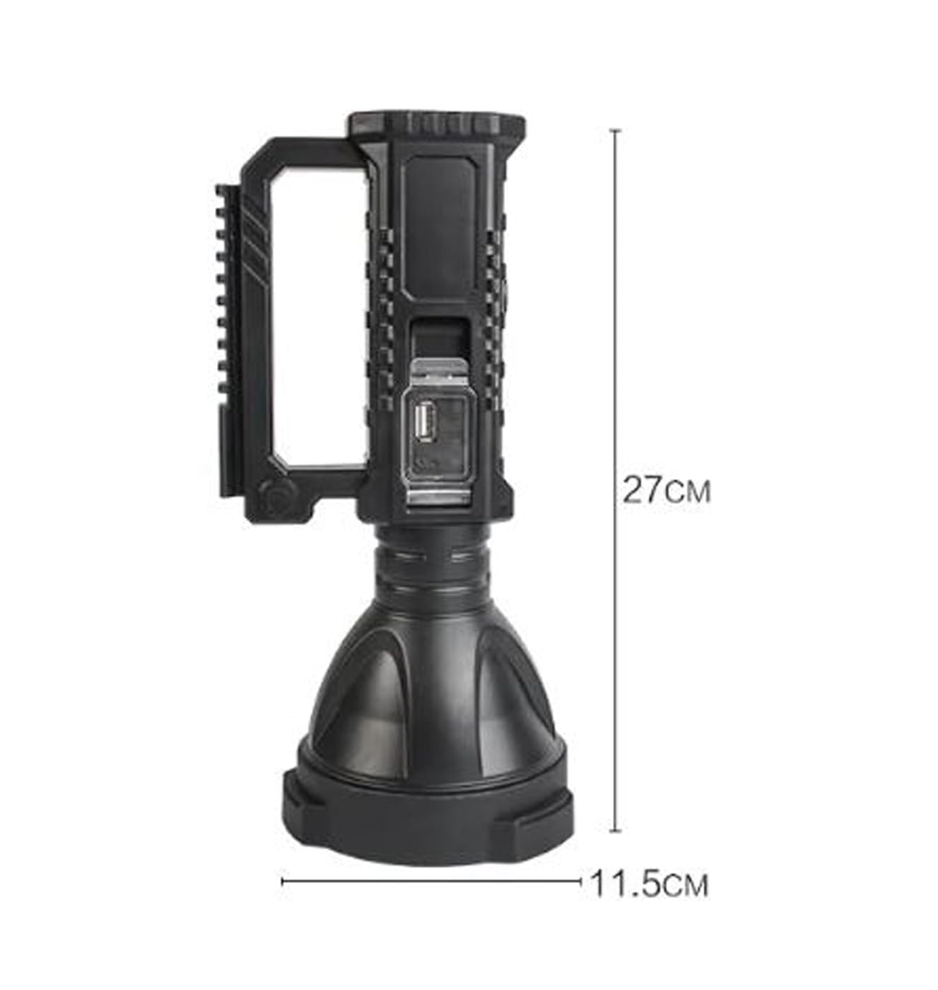 100W Rechargeable LED Multifunctional Searchlight USB Side