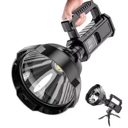 100W Rechargeable LED Multifunctional Searchlight USB Side