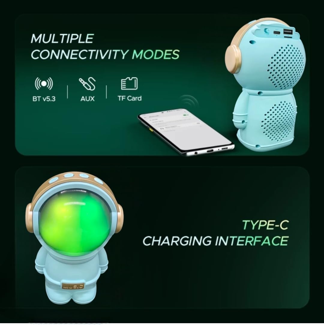 AstroVibe Speaker RGB Glow 6 8W Boom