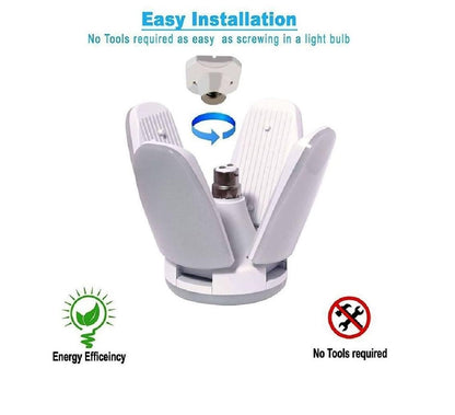 15W Fan Shape Led Bulb Upto 855% Energy Saving Ceiling Bulb Lights