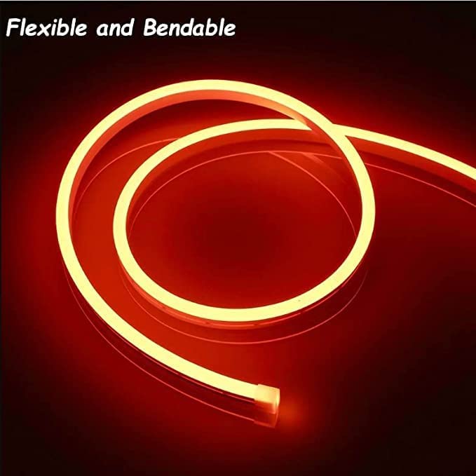 Orange Neon Light Strip 5M 600 LEDs