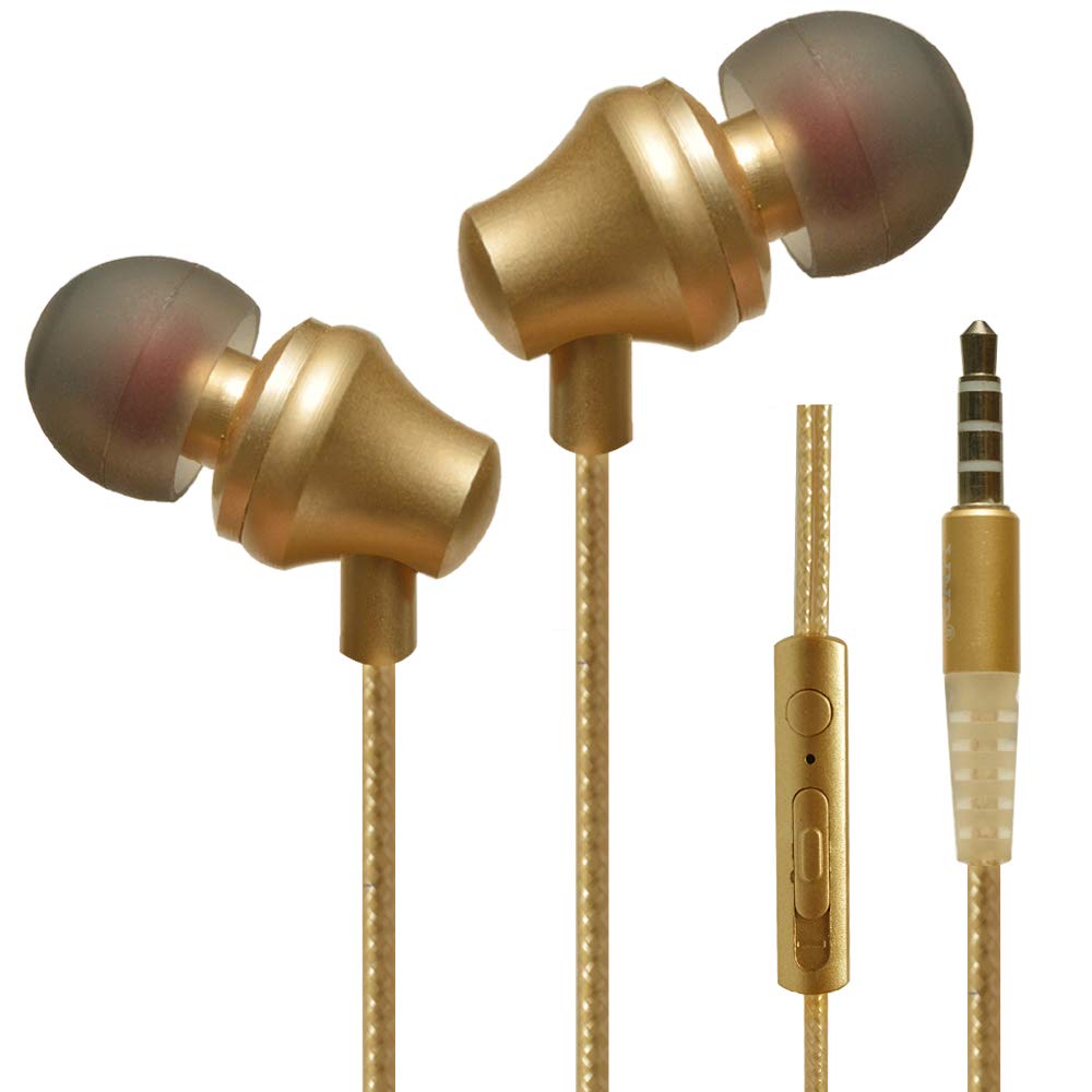 Marley Hudson Metal Body Wired Noise cancellation Earphones with Mic & Volume control