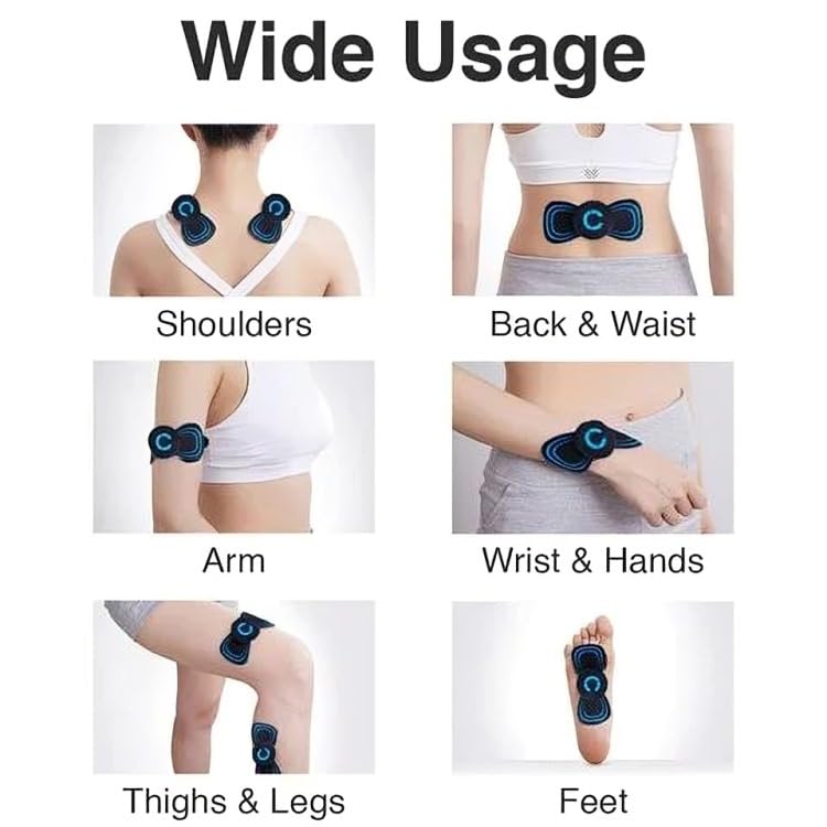 Full Body Mini Butterfly TENS Massager with 8 Mode