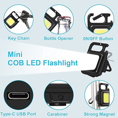Multifunctional Keychain Mini LED Light
