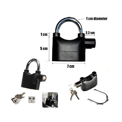 Waterproof Alarm Padlock