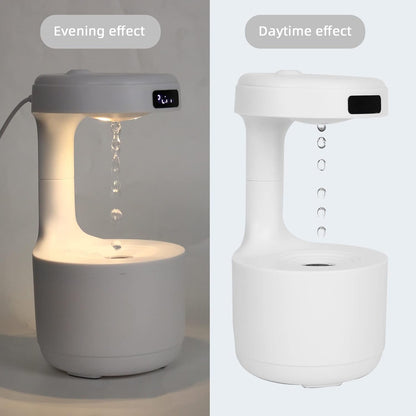 Anti-Gravity Water Droplet Humidifier with 2 Mode