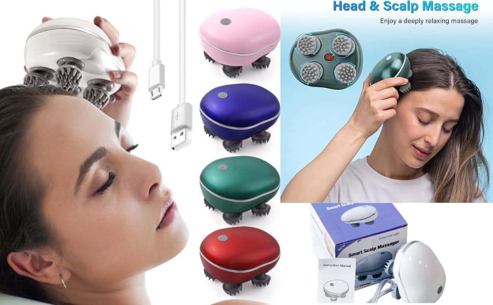 Scalp Massage, Electric Scalp Massager