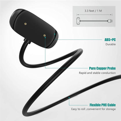 Charger for Amazfit GTR 2, GTR 2e, GTS 2, GTS 2e, GTS2 Mini, Pop, Pop pro, Bip U, T-REX Pro(Not for T-REX), Zepp E, Zepp Z